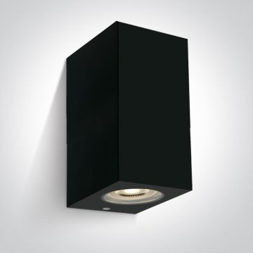 One Light Outdoor Cube 67142K/B Zidna svjetiljka 2x6W/GU10 IP65