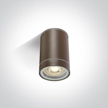 One Light Outdoor Cylinders 67130C/BR Natkriveno downlight svjetlo 1x10W/GU10 IP54