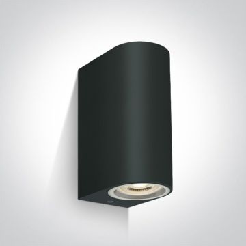 One Light Outdoor Cylinders 67142G/B Zidna svjetiljka 2x6W/GU10 IP65
