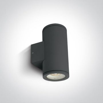 One Light Outdoor Wall Lights 67400B/AN Zidna svjetiljka 2x10W/GU10 IP54