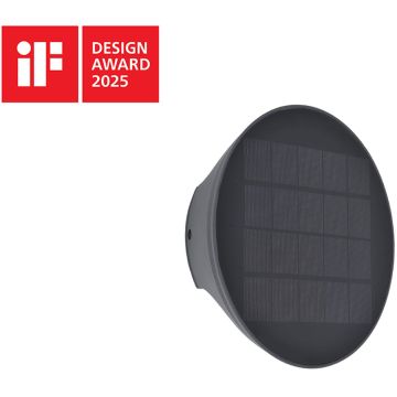 Lutec BELKA 6915601335 Zidna svjetiljka 1x9w/led 3000k 280lm ip54 SOLAR