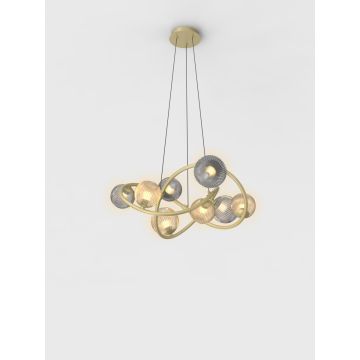 Aviano Lighting METZ 7015-804 Visilica 8x3,5w/g9 3000k 3120lm