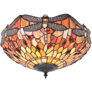 Endon DRAGONFLY FLAME 70721 Plafonjera 2x60W/E27 IP20