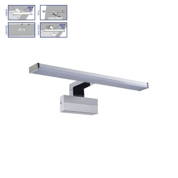 Prezent TREMOLO PLUS 70226 Zidna svjetiljka 1x8W/LED 600lm IP44