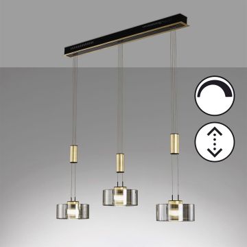 Fischer&Honsel Lavin 61016 Visilica 3x9W/LED 2700K 2900 lm IP20