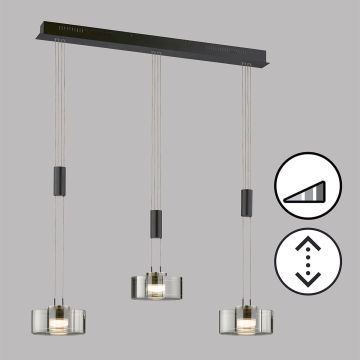 Fischer&Honsel Lavin 61096 Visilica 3x9W/LED 2700K 2900 lm IP20