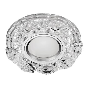Prezent ELEGANT DOUBLE LIGHT 71094 Ugradbeno downlight svjetlo 1x50W/GU10|1x3W/LED 380lm IP20