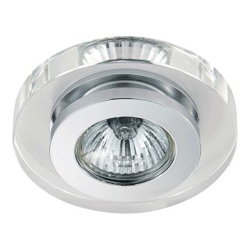 Prezent ELEGANT GLASS FIX 71005 Dekorativni downlight 1x50W/GU10 IP20