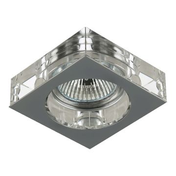 Prezent ELEGANT GLASS FIX 71008 Dekorativni downlight 1x50W/GU10 IP20