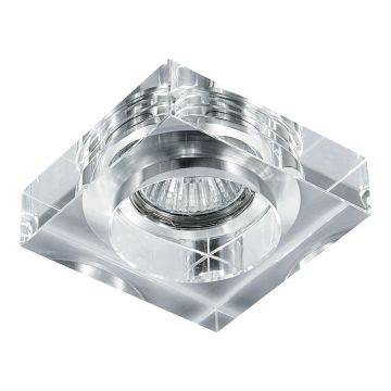 Prezent ELEGANT GLASS FIX 71011 Dekorativni downlight 1x50W/GU10 IP20