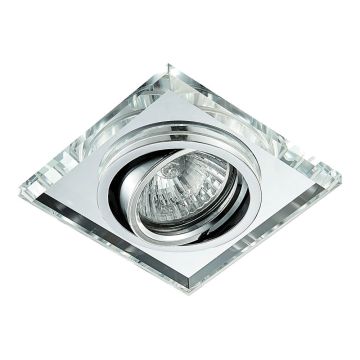 Prezent ELEGANT GLASS MOVABLE 71063 Ugradbeno downlight svjetlo 1x50W/GU10 IP20