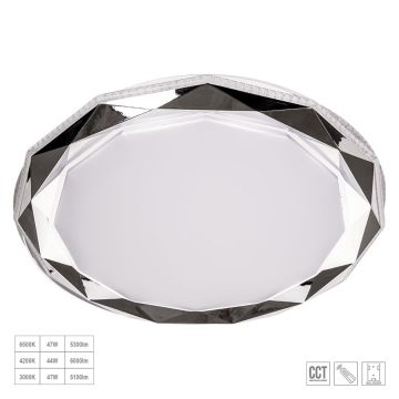 Prezent ZAO 71336 Plafonjera 1x47W/LED 3550lm IP20