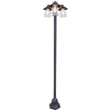 Lutec CATE 7264230213 Svjetionik 3x60w/e27 ip44