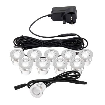 Endon KIOS 2 75530 Svjetiljka za ulaz 10x0,45W/LED 6500K 80LM IP44