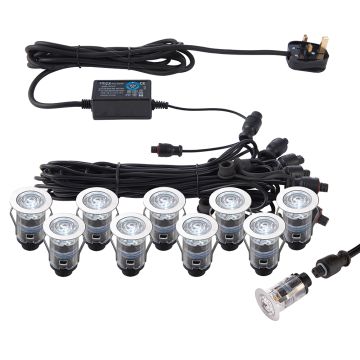 Endon IKONPRO CCT 76615 Svjetiljka za ulaz 10x0,75W/LED 6500K/20000 120LM IP67