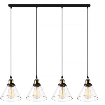 Altavola Design NEW YORK LOFT LA034/CL4 Visilica 4x40W/E27 IP20