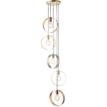 Endon HOOP 81923 Visilica 5x40W/E27 IP20