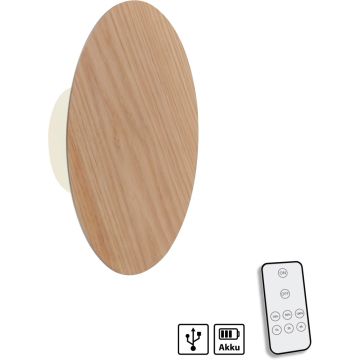 Paul Neuhaus AKKU-PUNTUA 8153-79 Zidna svjetiljka 1x1,3W/LED 3000k 180lm ip20