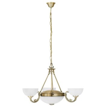 Eglo SAVOY 82748 Luster 3xE14/40W + 2xE27/60W