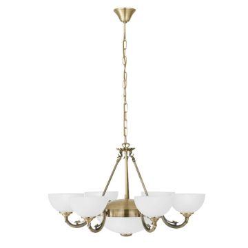 Eglo SAVOY 82749 Luster 6xE14/40W + 2xE27/60W