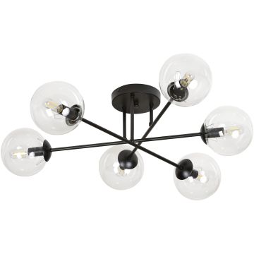 Emibig BRENDI 831/6B Stropna svjetiljka 6x3W/E14/T26 IP20