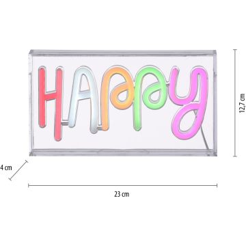 Paul Neuhaus NEON-HAPPY 85027-70 Zidna svjetiljka 1x6,5W/LED ip20