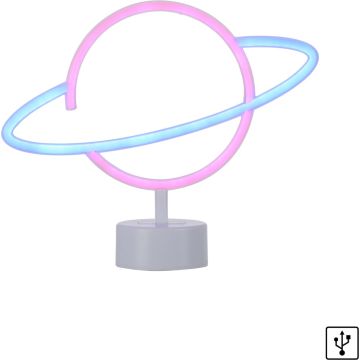 Paul Neuhaus NEON-SATURN 85029-70 Stolna svjetiljka 1x1W/LED ip20