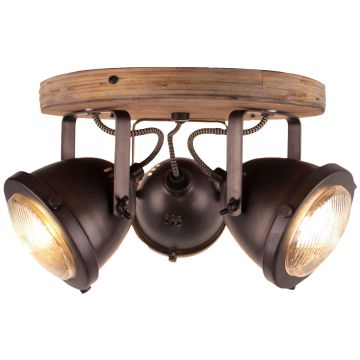 Brilliant CARMEN WOOD 72034/84 Reflektor 3x5W/GU10 IP20