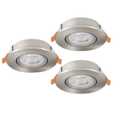 Eglo BARRANCO 902268 Ugradbeno downlight svjetlo 3x4.5W/LED 2700K, 4000K, 6500K 3X450lm ip20