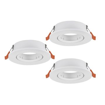 Eglo BARRANCO GU10 902225 Ugradbeno downlight svjetlo 3x5W/GU10 ip20