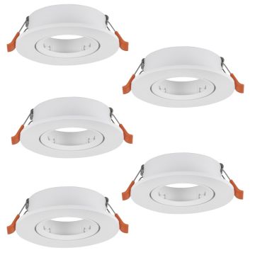 Eglo BARRANCO GU10 902226 Ugradbeno downlight svjetlo 5x5W/GU10 ip20