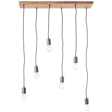 Brilliant RUSTIK 99542/76 Visilica 6x40W/E27 IP20