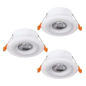 Eglo CALONGE 900913 Ugradbeno downlight svjetlo 3x4.8W/LED 3000K 1860lm IP20