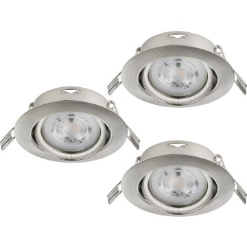 Eglo FAVAZZINA 901757 Ugradbeno downlight svjetlo 3x4w/gu10 2700k ip20