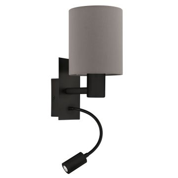Eglo PASTERI 900701 Zidna svjetiljka 1x40W/E27|1x3,8W/LED 320lm IP20
