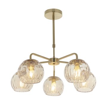 Endon DIMPLE 91969 Luster 5x25W/E14 IP20