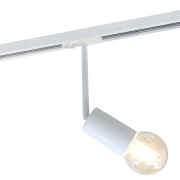 Italux MARVI TR JAZZ 913903-1-LNG-WH Šinski reflektor 1x40W/E27 IP20
