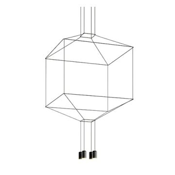 King Home FLUSSO 91906 Visilica 4x3W/G9 3000K 960LMLM IP20
