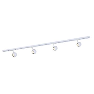 Italux MARVI 920403-4-WH-SET Šinski reflektor 4x40W/GU10 IP20