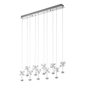 Eglo PIANOPOLI 93663 Visilica 10x2.5W/LED 3000K 2700LM IP20