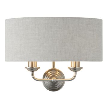Endon HIGHCLERE 94403 Zidna svjetiljka 2x40W/E14 IP20