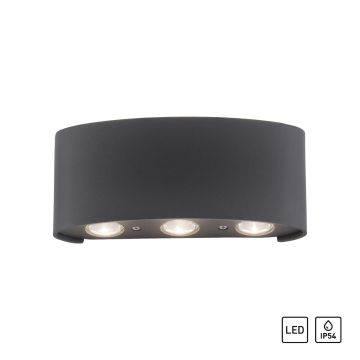 Paul Neuhaus CARLO 9488-13 Zidna svjetiljka 6x0,8W/LED 3000K 510LM IP54