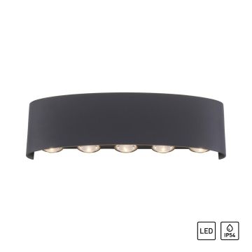 Paul Neuhaus CARLO 9489-13 Zidna svjetiljka 10x0,8W/LED 3000K 960LM IP54