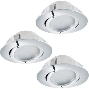 Eglo PINEDA 95852 Ugradbeno downlight svjetlo 3x6W/LED 500LM