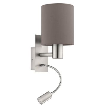 Eglo PASTERI 96481 Zidna svjetiljka 1x40W/E27 + 1X3,5W/LED 380LM