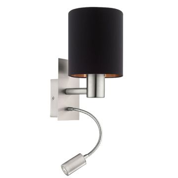 Eglo PASTERI 96483 Zidna svjetiljka 1x40W/E27 + 1X3,5W/LED 380LM