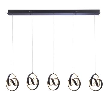 Endon COSMA 97624 Visilica 5x14W/LED 3000K 2310LM IP20