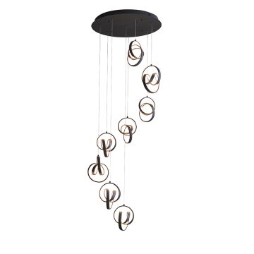 Endon COSMA 97625 Visilica 8x13.62W/LED 3000K 3500LM IP20