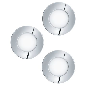 Eglo FUEVA 98635 Ugradbeno downlight svjetlo 3x2.8W/LED 3000K 1050lm IP20/IP44