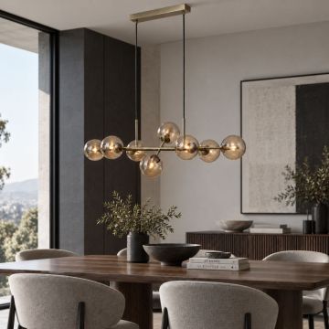 Italux ERIMIDA PND-2244-8A-AB Visilica 8x5W/G9 IP20